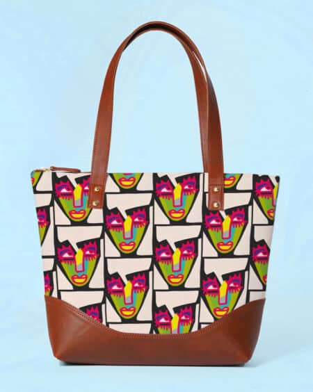 Shoulder Bag for Women - Eye roll