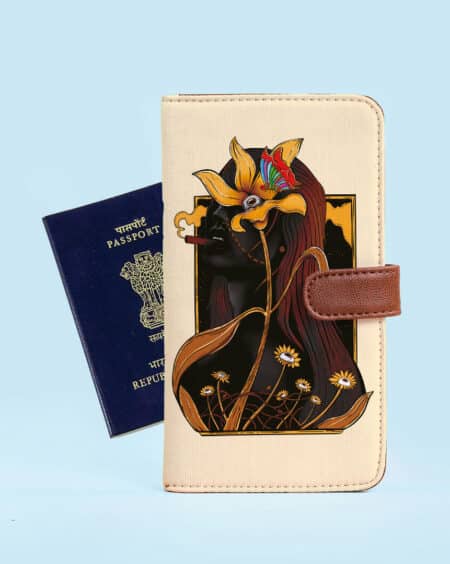 Travel Passport Cover | Sunflowers & Cigars